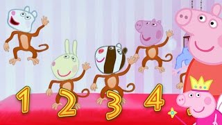 Peppa Pig saltava sul letto in Italiano  Peppa Pig Canzoni in Italiano [upl. by Enyal465]