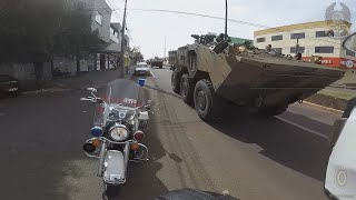 ESCOLTA DE BLINDADOS GUARANI DO EXÉRCITO BRASILEIRO [upl. by Ynahteb]