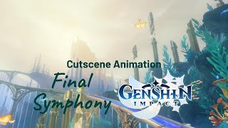 Requiem Cutscene Animation  Canticles of Harmony Finale  Genshin Impact v46 [upl. by Laefar]