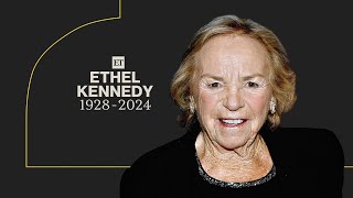 Ethel Kennedy RFKs Widow Dead at 96 [upl. by Cirdet]