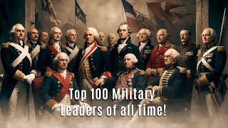 Discover 100 Legendary Military Minds Through Time [upl. by Fondea]