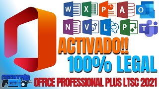 ✅ INSTALAR OFFICE PROFESSIONAL PLUS LTSC 2021 GRATIS COMPLETO para SIEMPRE  FÁCIL y LEGAL [upl. by Asyla153]