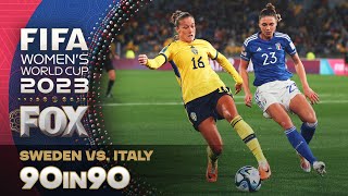 Best of Sweden vs Italy  90in90 [upl. by Amadus]