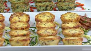 Oak Stove Kitchen 16 Gourmet Crustless Quiche on QVC [upl. by Nymrak]