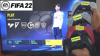 PS4PS5  How to play FIFA22 Local CoOp  Multiplayer amp add 4 Controller [upl. by Piselli877]