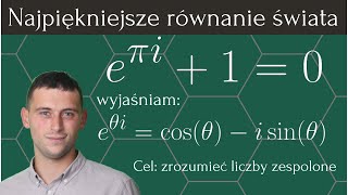 równanie Eulera  jednostka urojona funkcje trygonometryczne i liczby zespolone [upl. by Mae]