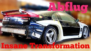 SUPER RARE ABFLUG WIDEBODY First Look at my 300zx and its Brand New Insane Widebody [upl. by Ax]