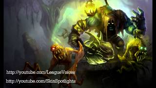 요릭 Yorick Voice  한국어 Korean  League of Legends [upl. by Aital]