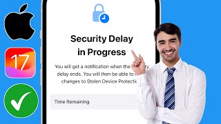 Comment désactiver le délai de sécurité en cours sur iPhone 2024 [upl. by Ailec]