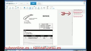 Ejemplo de uso PaperStream Capture Pro tiendafujitsu es [upl. by Otrevire]