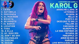 MIX REGGAETON 2023  KAROL G MIX EXITOS 2023  GRANDES EXITOS DE KAROL G  CANCIONES DE KAROL G [upl. by Haleeuqa]