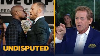 Conor McGregor vs Floyd Mayweather  Skip and Shannon give their predictions  UNDISPUTED [upl. by Herahab]