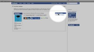 Learn Tumblr Ep7 Adding a Facebook Badge  uSchoolme [upl. by Tobit]