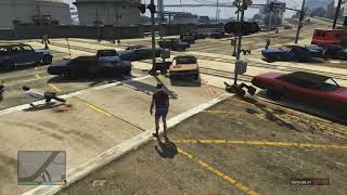 GTA V ballas vs vagos gang shoot out part 58 [upl. by Lasiaf]