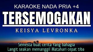 Tersemogakan  Keisya Levronka Karaoke Male Key Nada Pria 4 E mayor [upl. by Siegel435]