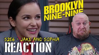 Brooklyn 99 REACTION  2x6 Jake and Sophia  That Pow Wow with Holt and Amy was adorable [upl. by Analed]