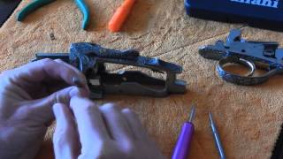 Perazzi Shotgun Receiver Disassembly  MX series [upl. by Annasor]