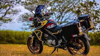 Yamaha FZ modified Adventure Touring Byson FZS FZ16 FZ150i FZX [upl. by Yecaj]