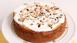 Amaretti Cheesecake Recipe  Laura Vitale  Laura in the Kitchen Episode 695 [upl. by Reprah71]