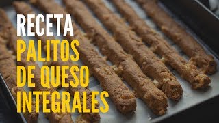 Como hacer Palitos de Queso Integrales  Receta saludable [upl. by Adikram]