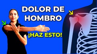 Tendinitis en el Hombro Ejercicios Infalibles para Aliviar el Dolor 💪 [upl. by Nailluj811]