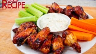 Smoked Chicen Wings  How to Cook Wings in a Smoker [upl. by Ecnarf]