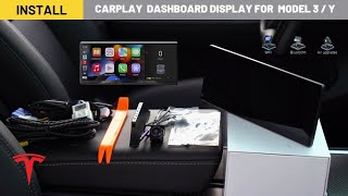 StepbyStep Guide to Install Dashboard Display for Tesla Model 3  Y [upl. by Stilwell487]