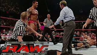 Batista vs Muhammad Hassan quotI Walk Alonequot Theme Song Debut RAW May 302005 [upl. by Oakes]