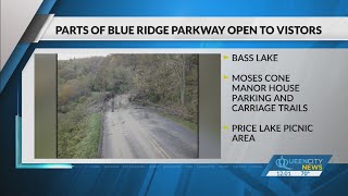 Stretch of Blue Ridge Parkway to reopen [upl. by Victoir]