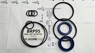 Montabert BRP95 BRP 95 BRH95 SEAL KIT SEALING KIT MT92762 DIAPHRAGM MEMBRANE [upl. by Mylo656]