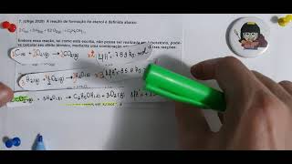 UFRGS A reação de formação do etanol é definida abaixo [upl. by Goodden]