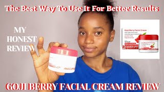 Goji Berry Facial Cream Review  What you need to know about this cream  gojiberry reviews [upl. by Warga]