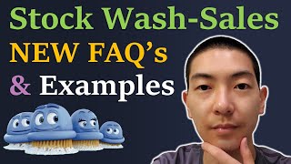 Stock Wash Sales FAQ  Wash Sale Examples with Cost Basis Adjustment  How To Remove A Wash Sale [upl. by Candice]