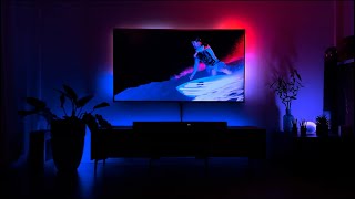 Philips Ambilight  Hue 2022  Synchronized 4K 60fps Dolby Vision [upl. by Etnelav986]