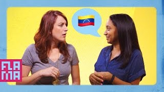 Latinos Imitate Each Others Accents [upl. by Ahsirk]