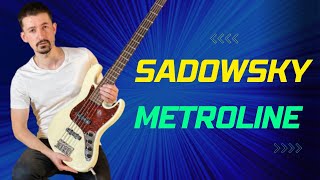 Sadowsky MetroLine EQ  Pickups Test with Igor Odaryuk SLAP Mode in the end of the video MUST SEE [upl. by Ipoillak]