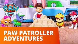 PAW Patrol  Paw Patroller Adventures  Toy Pretend Play For Kids Compilation [upl. by Ahsinev81]