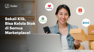 Sekali Klik Bisa Kelola Stok di Semua Marketplace  SellerJadiTau [upl. by Carlee73]