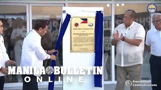 Duterte inaugurates Sangley Airport to decongest NAIA [upl. by Gaskins]