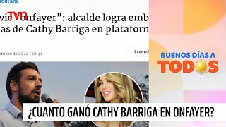 Tras embargo de ganancias ¿Cuánto fue el dinero que Cathy Barriga obtuvo en sitio para adultos [upl. by Kapoor]