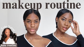 I TRIED UCHE NATORI’s BASE ROUTINE  amp Im obsessed  Octavia B [upl. by Hayila]