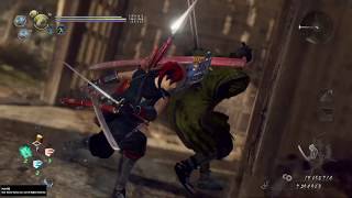 Nioh 2  Dual Swords amp Spear Gameplay  PS4PRO [upl. by Osnofledi]