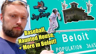 Baseball Haunted Houses and MORE Exploring Beloit WI in 2023 [upl. by Enitselec]