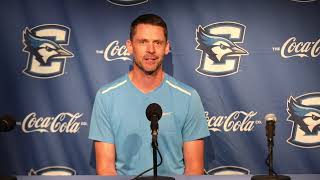 Creighton Cross Country Media Availability  10924 [upl. by Elmaleh]