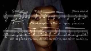 Alma redemptoris mater Simple Tone  Gregorian [upl. by Ode]