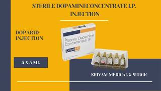 Sterile Dopamine Concentrate IP Injection [upl. by Ayad]