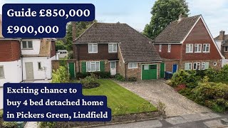 Exciting opportunity to purchase 1960s home in one of Lindfields most desirable closes [upl. by Darcia]