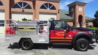 Quick WalkAround Midlothian Fire Depts Skeeter StepSide [upl. by Anawt]