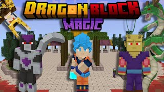 NEW Best Dragon Ball Minecraft Addon Dragon Block Magic [upl. by Eaton]