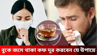 বুকে জমে থাকা কফ দূর করবেন যে উপায়ে । Bangla Health Tips [upl. by Granese421]